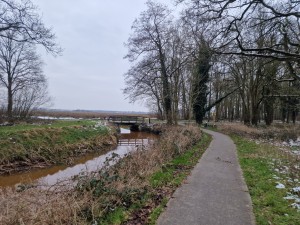
                            <b>Kronkelend pad langs beek met bruggetje, omgeven door bomen.</b><br>
                                                        <b>ISO:</b> 50 | <b>Sluitertijd:</b> 1/659 | <b>Diafragma:</b> f/1.8 | <b>Datum:</b> 2025-02-15

                        