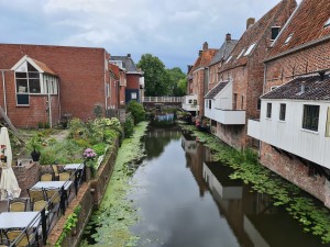 
                            <b>Historische huizen met hangende keukens aan schilderachtige gracht met terras en waterplanten.</b><br>
                                                        <b>ISO:</b> 50 | <b>Sluitertijd:</b> 1/228 | <b>Diafragma:</b> f/1.8 | <b>Datum:</b> 2023-08-05

                        