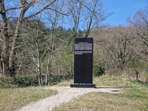
                            <b>Zwart monument met inscriptie, herdenking van tragedie in geschiedenis.</b><br>
                                                        <b>ISO:</b> 50 | <b>Sluitertijd:</b> 1/1445 | <b>Diafragma:</b> f/2.4 | <b>Datum:</b> 2025-03-30

                        