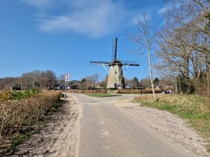
                            <b>Traditionele windmolen langs landweg met kale bomen aan weerszijden.</b><br>
                                                        <b>ISO:</b> 50 | <b>Sluitertijd:</b> 1/11765 | <b>Diafragma:</b> f/1.8 | <b>Datum:</b> 2025-03-30

                        