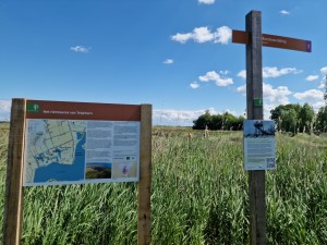 
                            <b>Informatieborden in natuurgebied met wandelroutekaart en tekst over Teijchem.</b><br>
                                                        <b>ISO:</b> 50 | <b>Sluitertijd:</b> 1/14706 | <b>Diafragma:</b> f/1.8 | <b>Datum:</b> 2025-05-18

                        