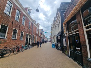 
                            <b>Sfeervolle winkelstraat met fietsen en kleurrijke decoratie boven de weg.</b><br>
                                                        <b>ISO:</b> 50 | <b>Sluitertijd:</b> 1/1672 | <b>Diafragma:</b> f/2.2 | <b>Datum:</b> 2025-05-26

                        