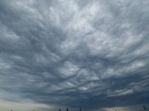 
                            <b>Dramatische, bewolkte lucht met golvende, grijze wolkenformaties boven de horizon.</b><br>
                                                        <b>ISO:</b> 50 | <b>Sluitertijd:</b> 1/8000 | <b>Diafragma:</b> f/1.8 | <b>Datum:</b> 2025-07-02

                        
