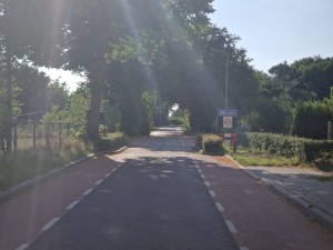 
                            <b>Fietspad met borden voor snelheidsbeperking en verkeersdrempel.</b><br>
                                                        <b>ISO:</b> 50 | <b>Sluitertijd:</b> 1/3215 | <b>Diafragma:</b> f/2.4 | <b>Datum:</b> 2025-06-29

                        