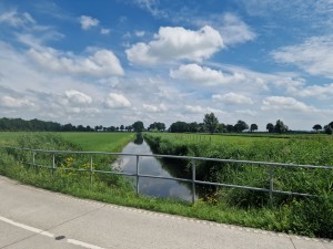
                            <b>Landelijke sloot met grasvelden en bomen op de achtergrond gezien vanaf weg.</b><br>
                                                        <b>ISO:</b> 50 | <b>Sluitertijd:</b> 1/2584 | <b>Diafragma:</b> f/1.8 | <b>Datum:</b> 2025-07-20

                        