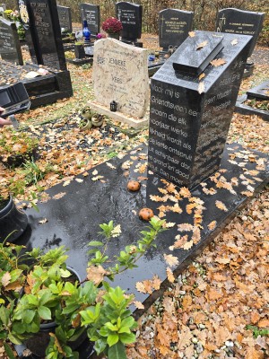 
                            <b>Grafmonument met tekst Toon Kortooms en boeksculptuur op een begraafplaats.</b><br>
                                                        <b>ISO:</b> 250 | <b>Sluitertijd:</b> 1/100 | <b>Diafragma:</b> f/1.7 | <b>Datum:</b> 2025-11-16

                        