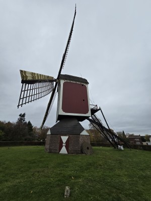 
                            <b>Historische houten windmolen met wieken en trap.</b><br>
                                                        <b>ISO:</b> 64 | <b>Sluitertijd:</b> 1/60 | <b>Diafragma:</b> f/2.2 | <b>Datum:</b> 2025-11-19

                        