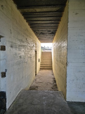 
                            <b>Betonnen tunnelgang leidt naar trap naar buiten.</b><br>
                                                        <b>ISO:</b> 40 | <b>Sluitertijd:</b> 5567099/1000000000 | <b>Diafragma:</b> f/1.7 | <b>Datum:</b> 2026-02-08

                        