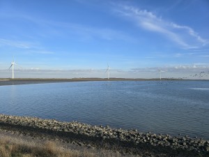
                            <b>Drie windturbines staan langs het water.</b><br>
                                                        <b>ISO:</b> 12 | <b>Sluitertijd:</b> 1790307/1000000000 | <b>Diafragma:</b> f/1.7 | <b>Datum:</b> 2026-02-08

                        