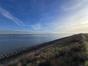 
                            <b>Een dijk langs een kalm wateroppervlak.</b><br>
                                                        <b>ISO:</b> 50 | <b>Sluitertijd:</b> 68653/200000000 | <b>Diafragma:</b> f/2.2 | <b>Datum:</b> 2026-02-08

                        