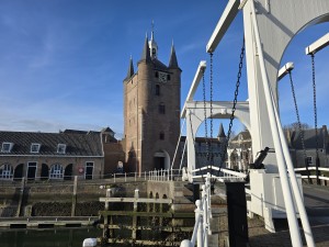 
                            <b>Middeleeuwse bakstenen toren met klok naast witte ophaalbrug.</b><br>
                                                        <b>ISO:</b> 12 | <b>Sluitertijd:</b> 414899/250000000 | <b>Diafragma:</b> f/1.7 | <b>Datum:</b> 2026-02-08

                        