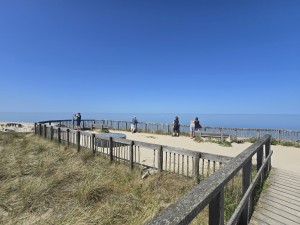 
                            <b>Uitkijkplatform met bezoekers bij houten hekwerk aan zee.</b><br>
                                                        <b>ISO:</b> 50 | <b>Sluitertijd:</b> 78481/250000000 | <b>Diafragma:</b> f/2.2 | <b>Datum:</b> 2026-05-25

                        